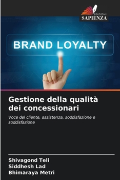Paperback Gestione della qualità dei concessionari [Italian] Book