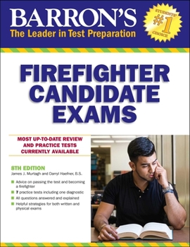 Paperback Firefighter Candidate Exams Book