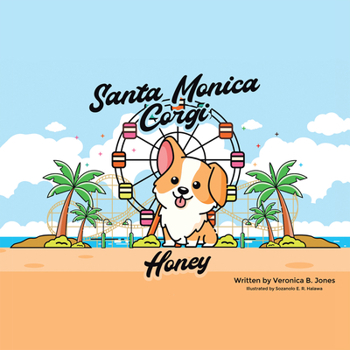 Paperback Santa Monica Corgi: Honey Book