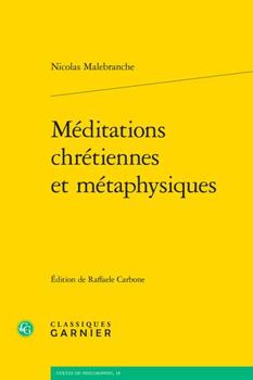 Paperback Meditations Chretiennes Et Metaphysiques [French] Book