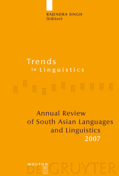 Hardcover Annual Review of South Asian Languages and Linguistics: 2007 Book