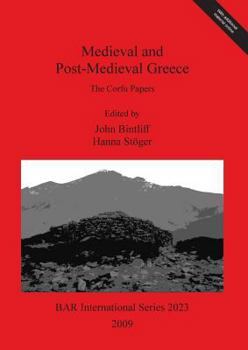 Paperback Medieval and Post-Medieval Greece: The Corfu Papers Book