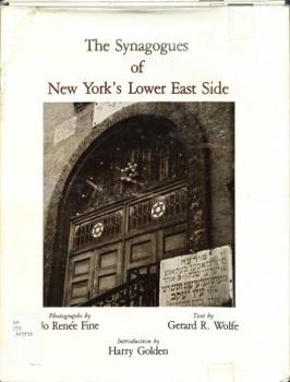 Hardcover The Synagogues of New York's Lower East Side Book