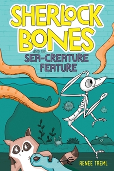 Hardcover Sherlock Bones and the Sea-Creature Feature: A Graphic Novel Book