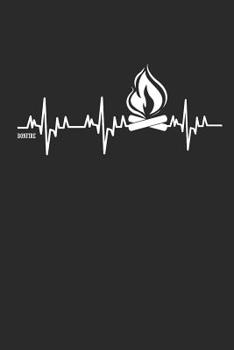 Bonfire: Camping Outdoor Notebook Camper dotted Notizbuch Planer 6x9 Punkteraster