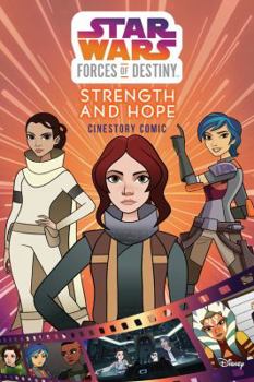 Paperback Star Wars: Forces of Destiny: Strength and Hope Cinestory Comic Book