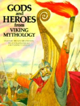 Paperback Gods and Heroes from Viking Mythology Book