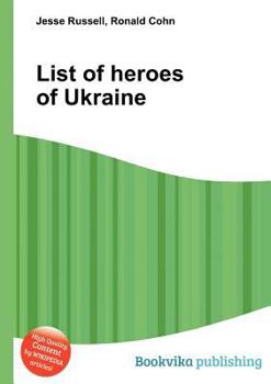 Paperback List of Heroes of Ukraine Book