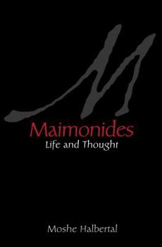 Hardcover Maimonides: Life and Thought Book
