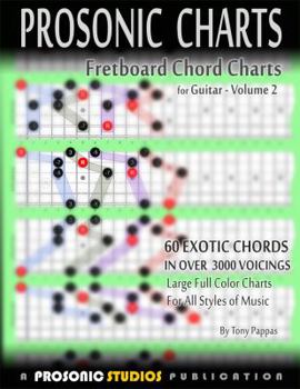 Paperback Fretboard Chord Charts for Guitar - Volume 2 Book