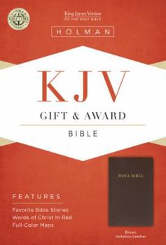 Imitation Leather Gift & Award Bible-KJV Book