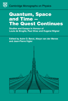 Paperback Quantum Space and Time - The Quest Continues Book