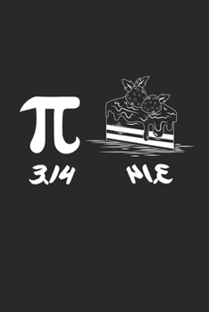 Pi Pie Notebook: Diary Journal 6x9 inches with 120 Dot Grid Pages