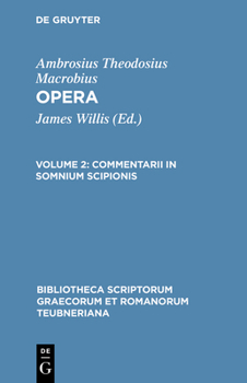 Hardcover Commentarii in Somnium Scipionis [Latin] Book