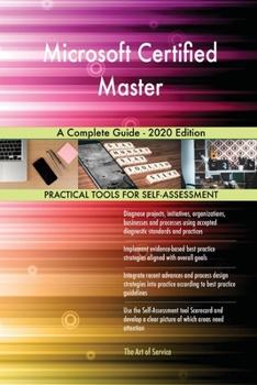 Paperback Microsoft Certified Master A Complete Guide - 2020 Edition Book