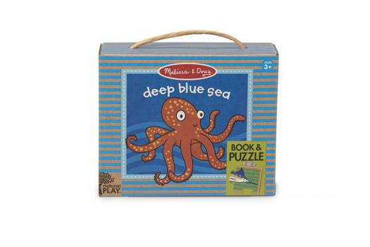 Board book NP Book and Puzzle - Deep Blue Sea Book