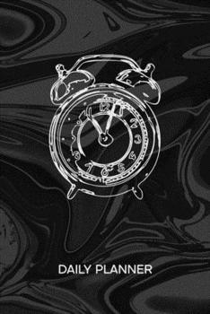 DAILY PLANNER WEEKLY CALENDAR: Time Traveler Organizer Undated - Blank 52 Weeks Monday to Sunday -120 Pages- Back in Time Notebook Journal Nostalgic ... Clock To-Do List for Vintage Lover & 90s Kids