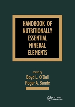 Paperback Handbook of Nutritionally Essential Minerals and Elements Book