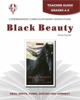 Paperback Black Beauty - Teacher Guide by Novel Units Book