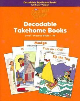 Paperback Decodable Takehome Books: Level 1: Practice Books 1-48 (Open Court Reading) Book