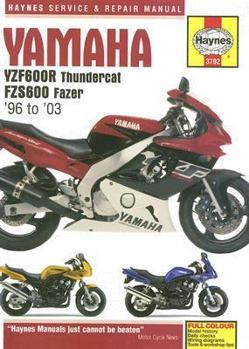 Hardcover Yamaha YZF600R Thundercat FZS600 Fazer: 96 to '03 Book