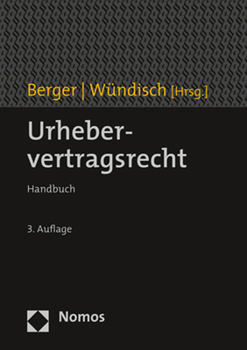 Hardcover Urhebervertragsrecht: Handbuch [German] Book