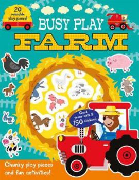 Paperback Busy Play Farm Book