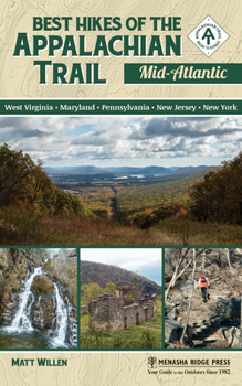 Paperback Best Hikes of the Appalachian Trail: Mid-Atlantic Book