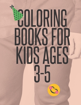 Paperback coloring book for kids 3-5: 50 Coloring Pages, Gift for Kids, Ages 3, 4, 5, Multi Book