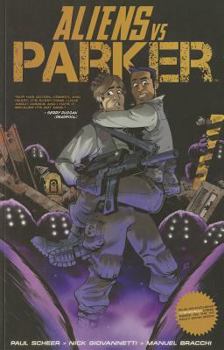 Paperback Aliens Vs Parker Book