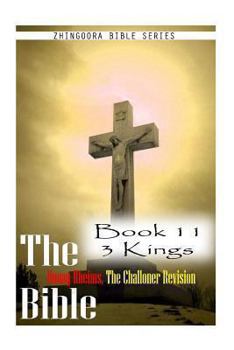 Paperback The Bible Douay-Rheims, the Challoner Revision- Book 11 3 Kings Book