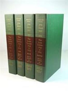 Hardcover The Later Letters of John Stuart Mill 1849-1873: Volumes XIV-XVII Book