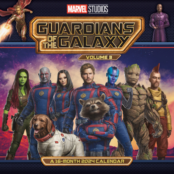 Calendar 24wall Marvel Guardians of the Galaxy Vol 3 (Secure) Book
