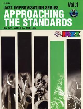 Paperback Approaching the Standards, Vol 1: E-Flat, Book & Online Audio Book