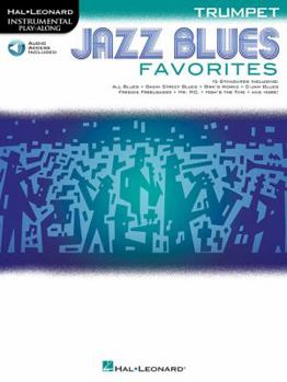 Paperback Jazz Blues Favorites: Trumpet Book