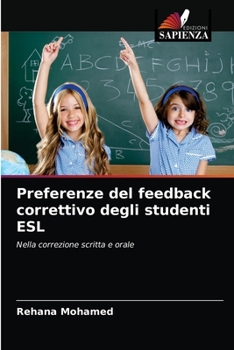 Paperback Preferenze del feedback correttivo degli studenti ESL [Italian] Book