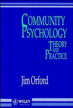 Paperback Community Psychology: Theory and Practice Book