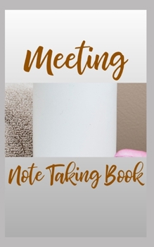 Meeting Note Taking Book