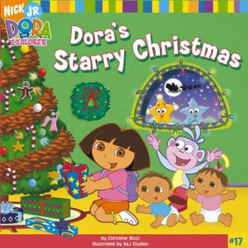 Paperback Dora's Starry Christmas Book