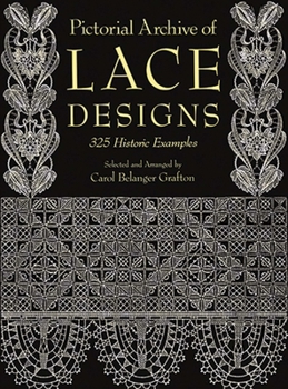 Paperback Pictorial Archive of Lace Designs: 325 Historic Examples Book