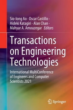 Paperback Transactions on Engineering Technologies: International Multiconference of Engineers and Computer Scientists 2021 Book