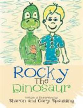 Paperback Rocky The Dinosaur Book