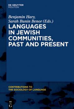 Hardcover Languages in Jewish Communities, Past and Present Book