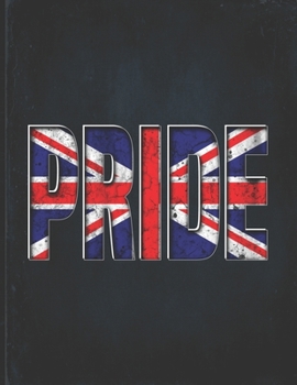 Pride: Great Britain Heritage Gift for British Coworker from London  Undated Planner Daily Weekly Monthly Calendar Organizer Journal