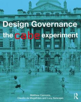 Paperback Design Governance: The Cabe Experiment Book