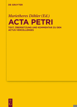 Hardcover Acta Petri [Latin] Book