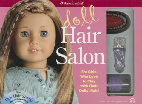Hardcover Doll Hair Salon [With Spray Bottle and DVD and Hair Brush and Pick] Book