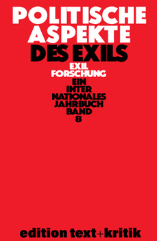 Paperback Politische Aspekte Des Exils [German] Book