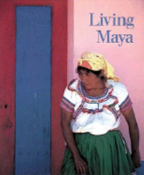 Hardcover Living Maya: Walter F. Morris Jr. Book