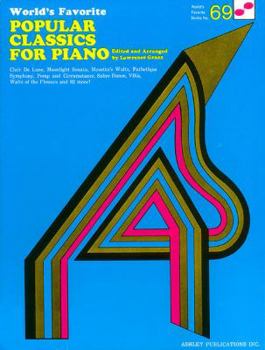 Paperback Popular Classics for Piano: World's Favorite Series #69 Book